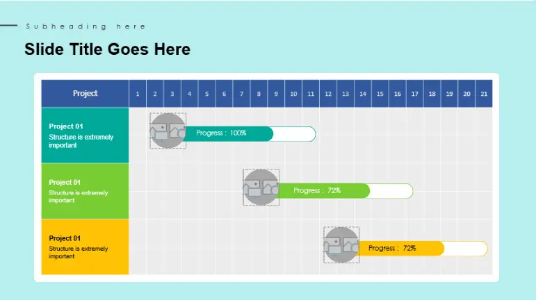 Complex Tabular Infographic