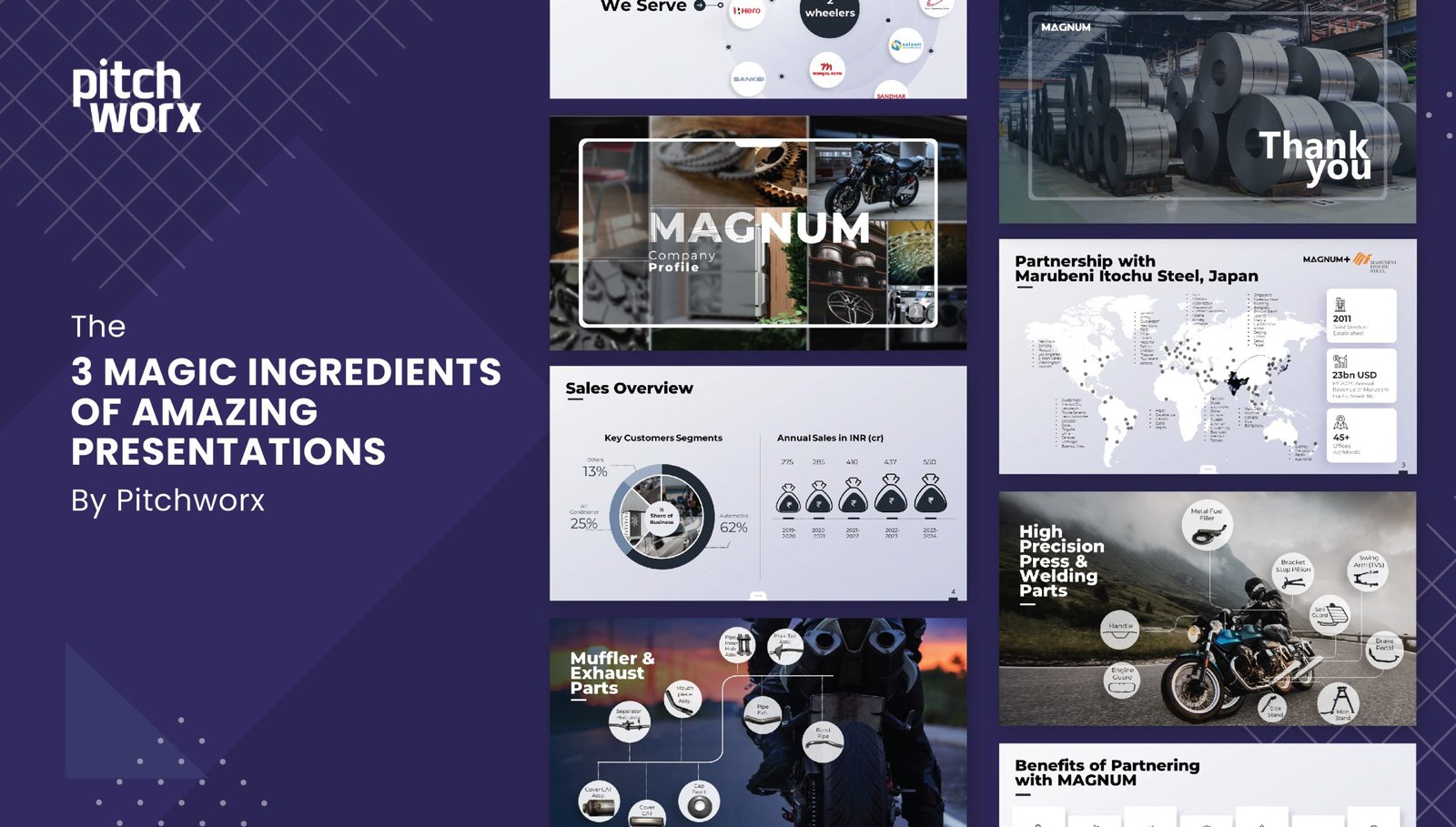 the 3 magic ingredients of amazing presentations by pitchworx