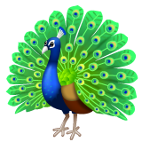 peacock 1f99a