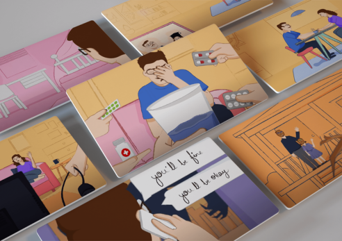 Character animation healthcare