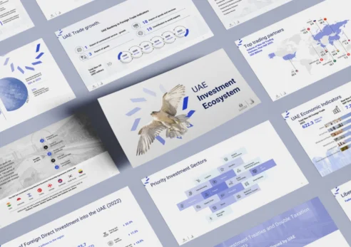 UAE Investment eco mockup