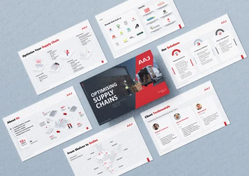 marketing team mockup