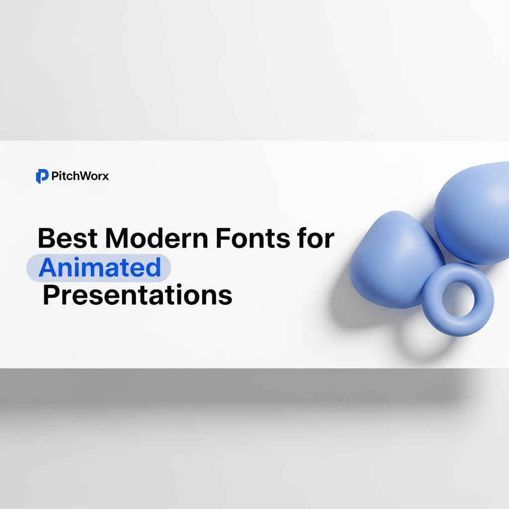 best modern fonts for animated presentations