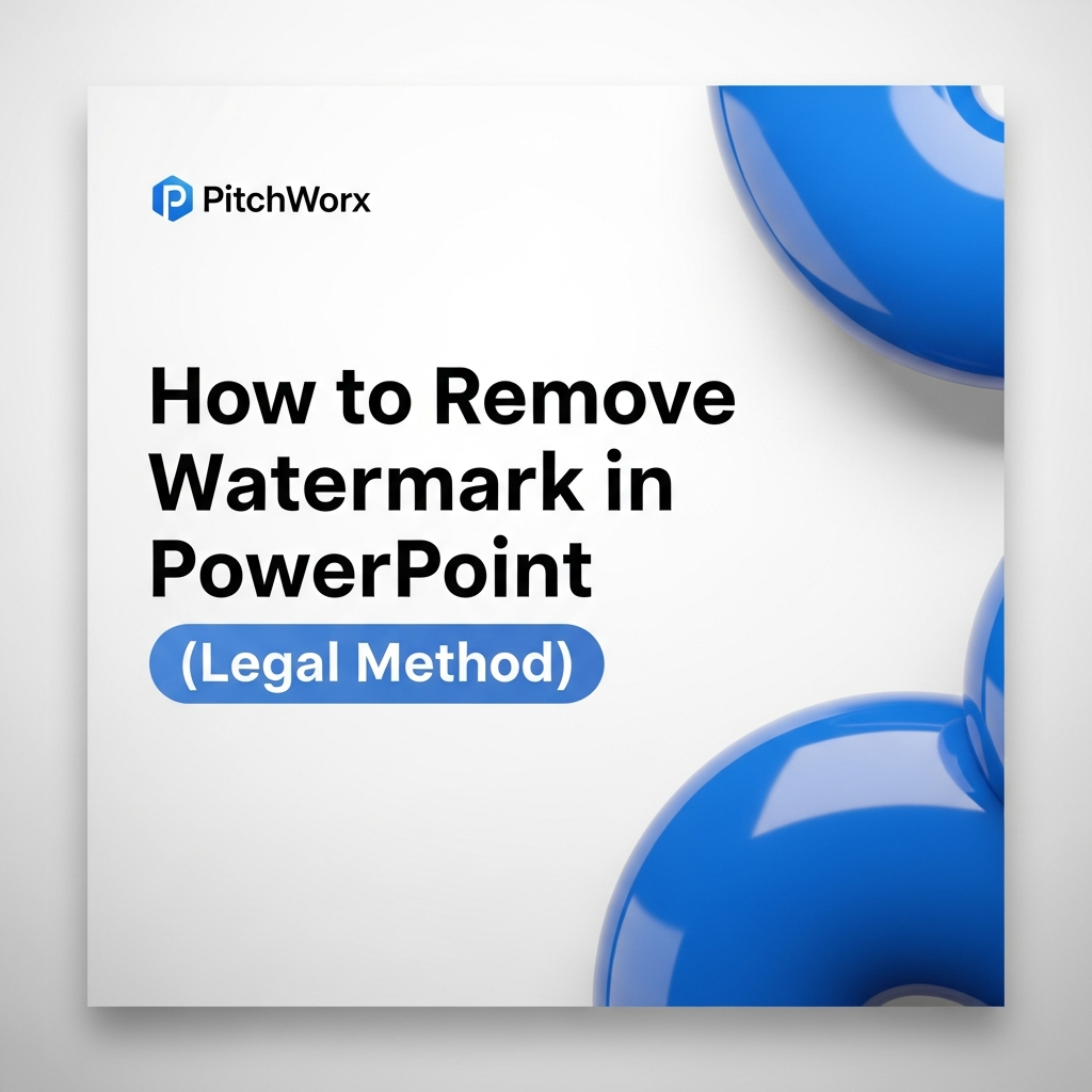 how to remove watermark powerpoint