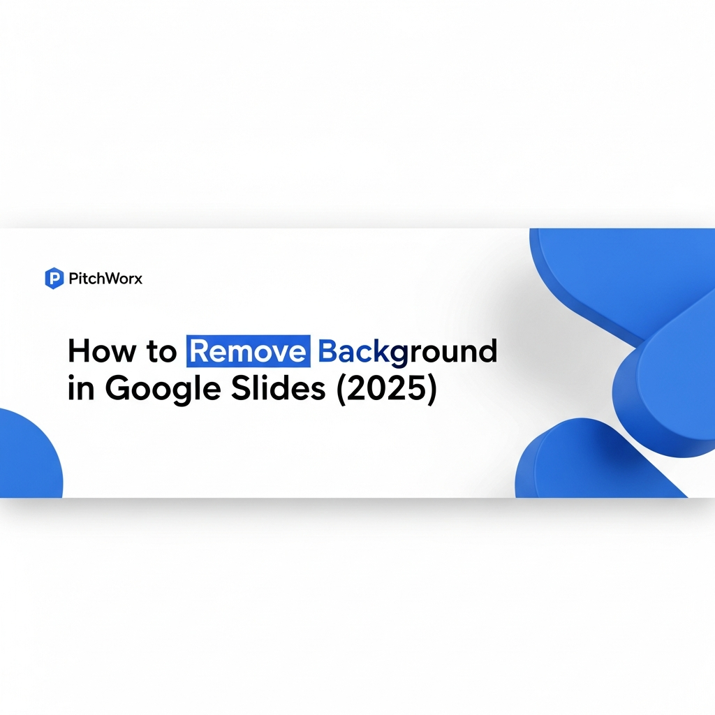 remove image background google slides