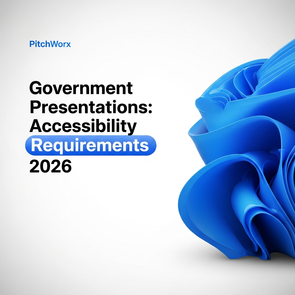 government presentation accessibility requirements