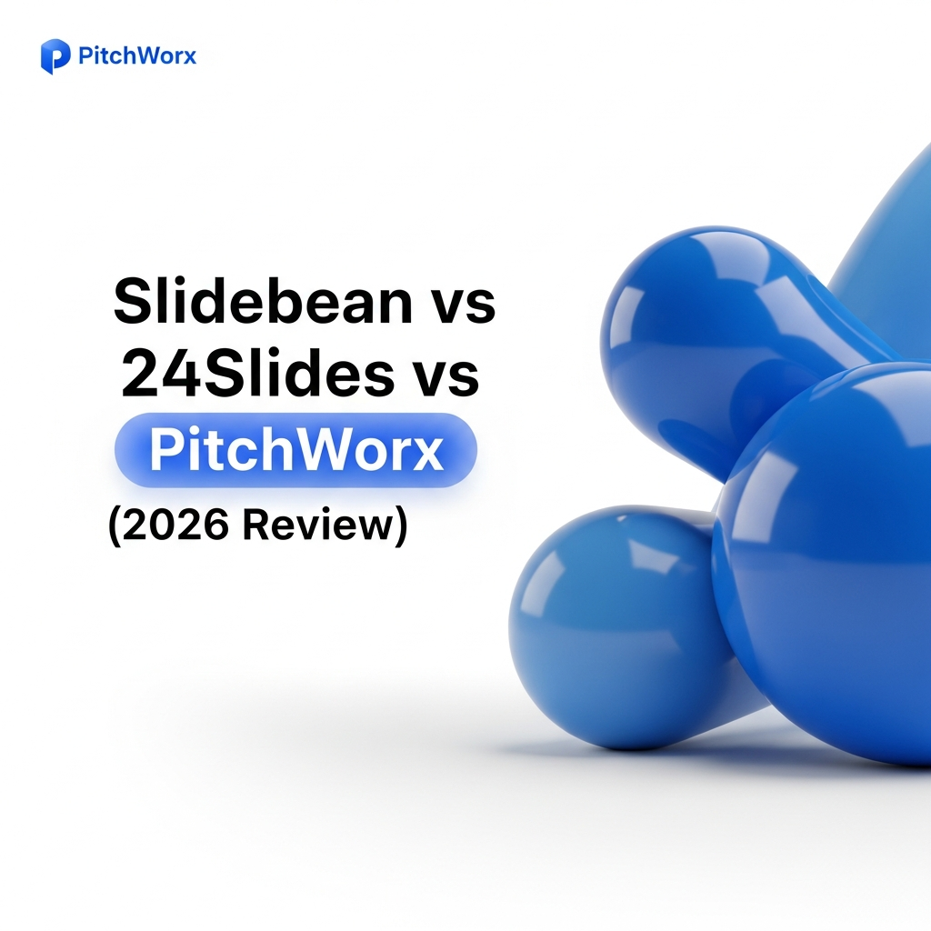 slidebean vs 24slides vs pitchworx comparison